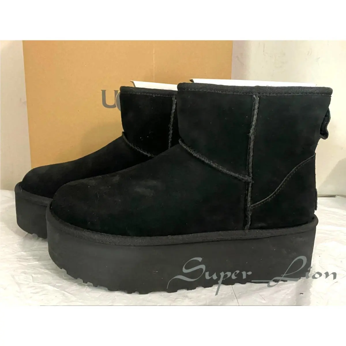 UGG shoes - UGG Australia Classic Mini - Australia Classic Mini - Black 9