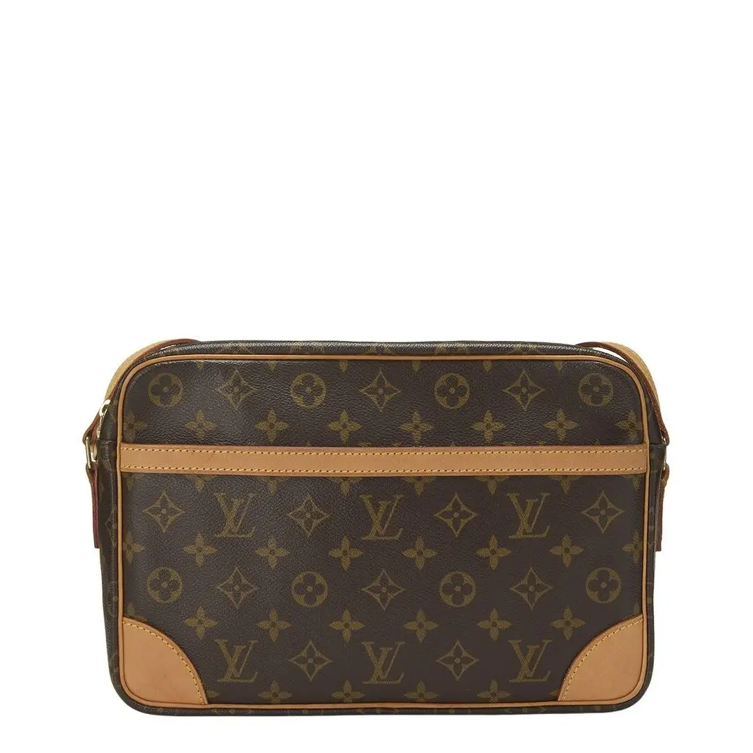 Louis Vuitton Brown Monogram Coated Canvas Trocadero30 Pre-loved
