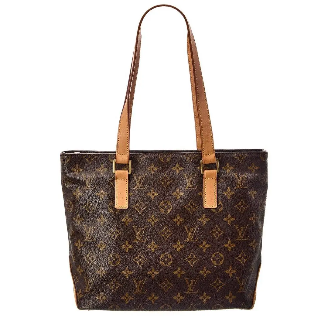 Louis Vuitton Brown Monogram Canvas Cabas Piano Pre-loved Women`s