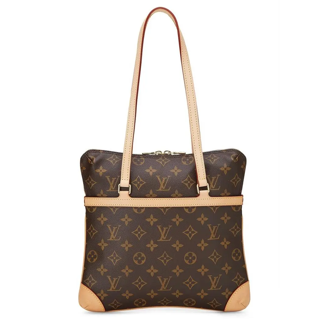 Louis Vuitton Brown Monogram Coated Canvas Coussin Gm Pre-loved