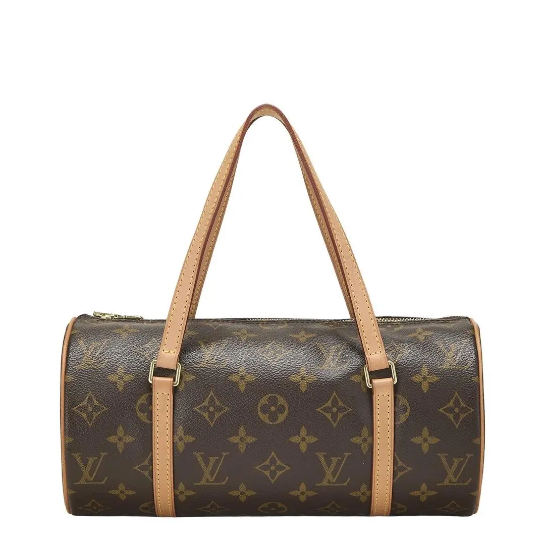 Louis Vuitton Brown Monogram Coated Canvas Papillon 26 Pre-loved