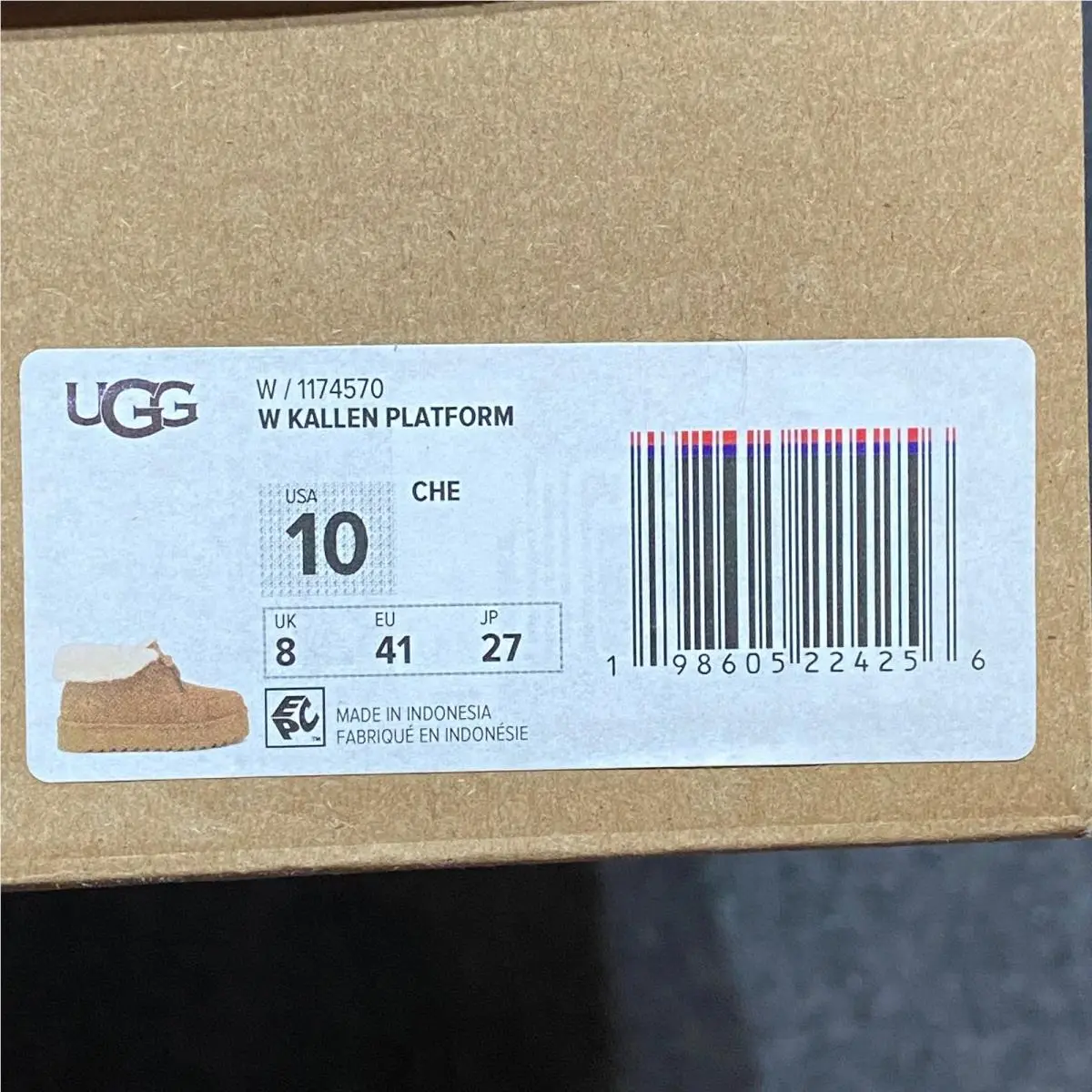 UGG shoes - Kallen Platform - Kallen Platform - Brown 5
