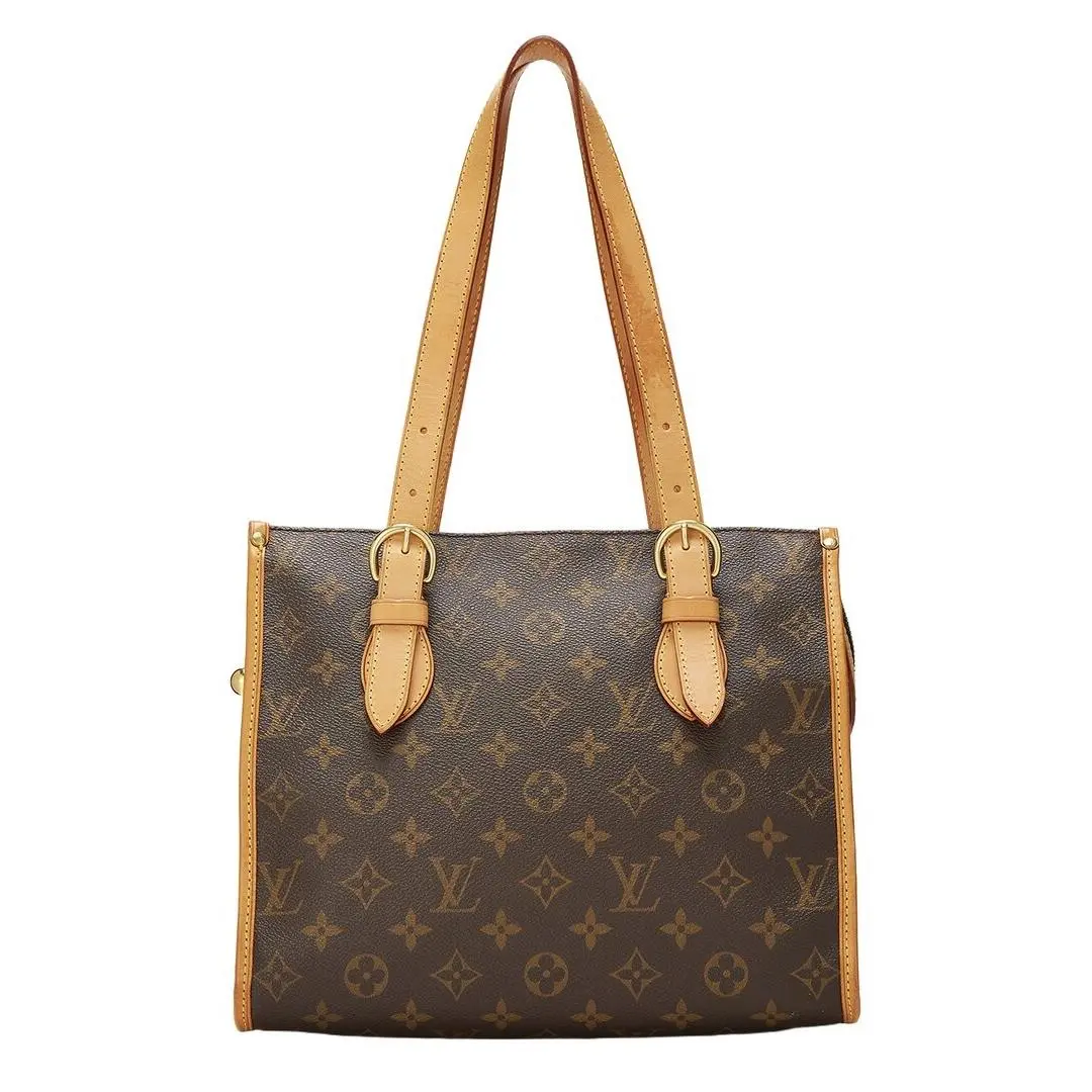 Louis Vuitton Brown Monogram Coated Canvas Popincourt Haut