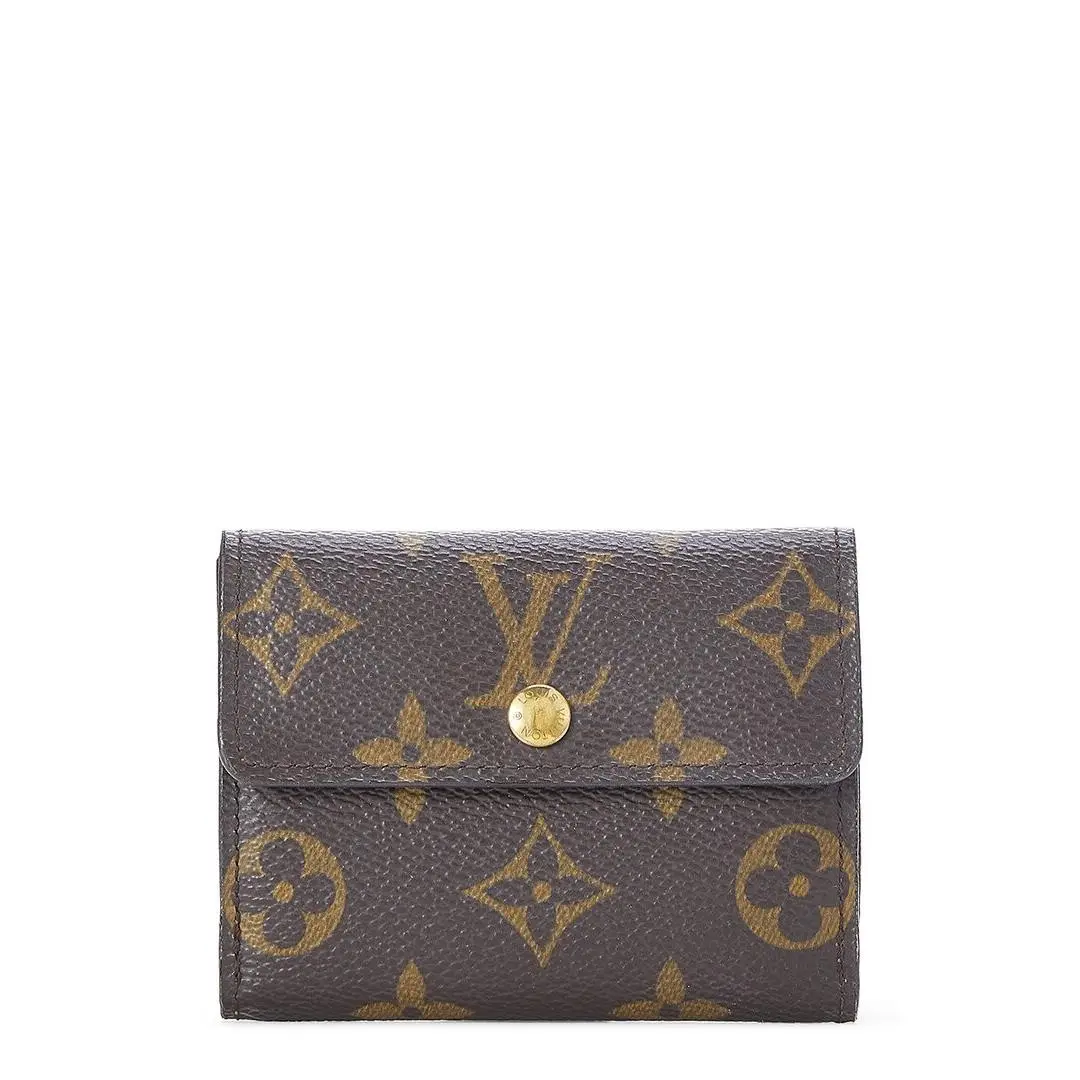 Louis Vuitton Brown Coated Canvas Brown Monogram Ludlow Card Holder