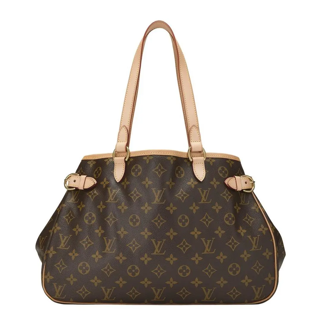 Louis Vuitton Brown Monogram Coated Canvas Batignolleshoriz