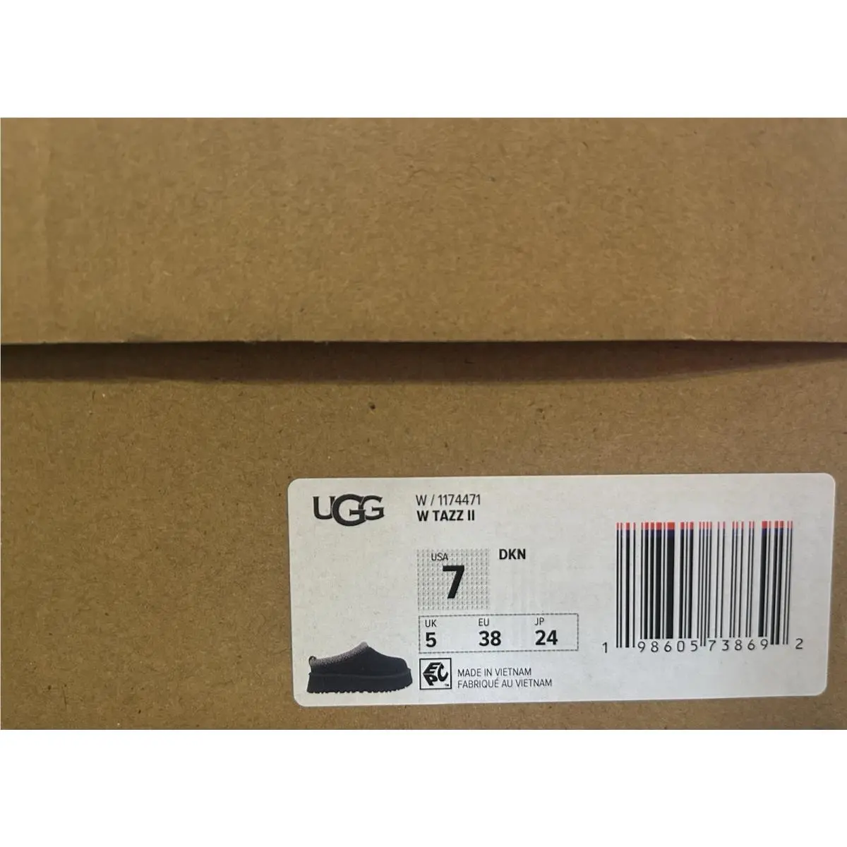 UGG shoes - UGG Tazz - Tazz - Blue (UPC: 198605738692) 5