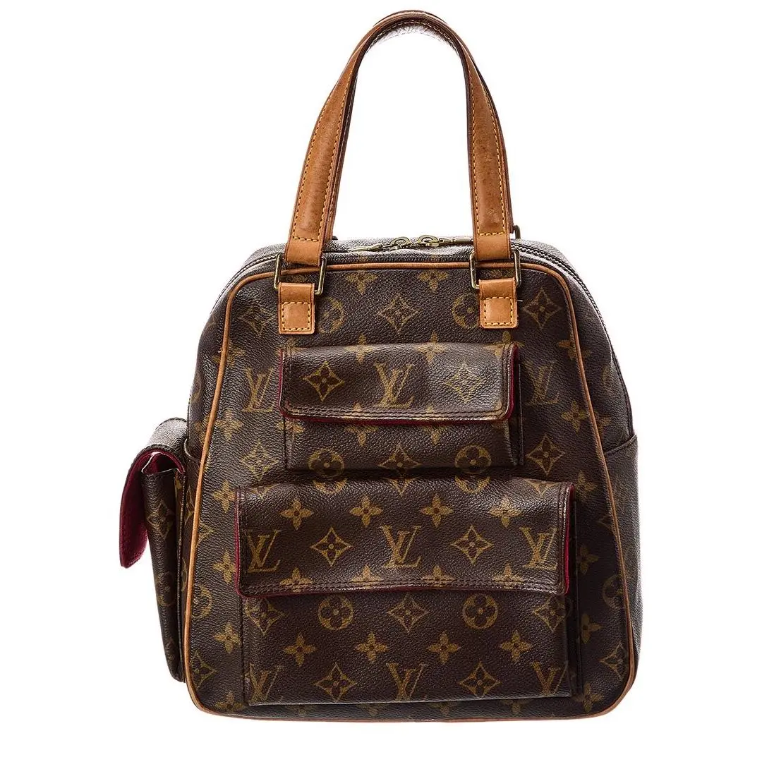 Louis Vuitton Brown Monogram Canvas Excentri-cite Pre-loved Women`s