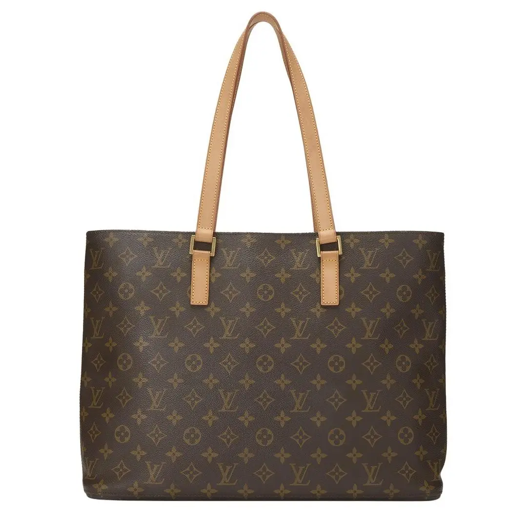 Louis Vuitton Brown Monogram Coated Canvas Luco Pre-loved Women`s