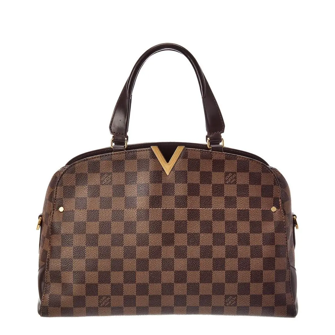 Louis Vuitton Brown Damier Ebene Kensington Bowling Bag Pre-loved
