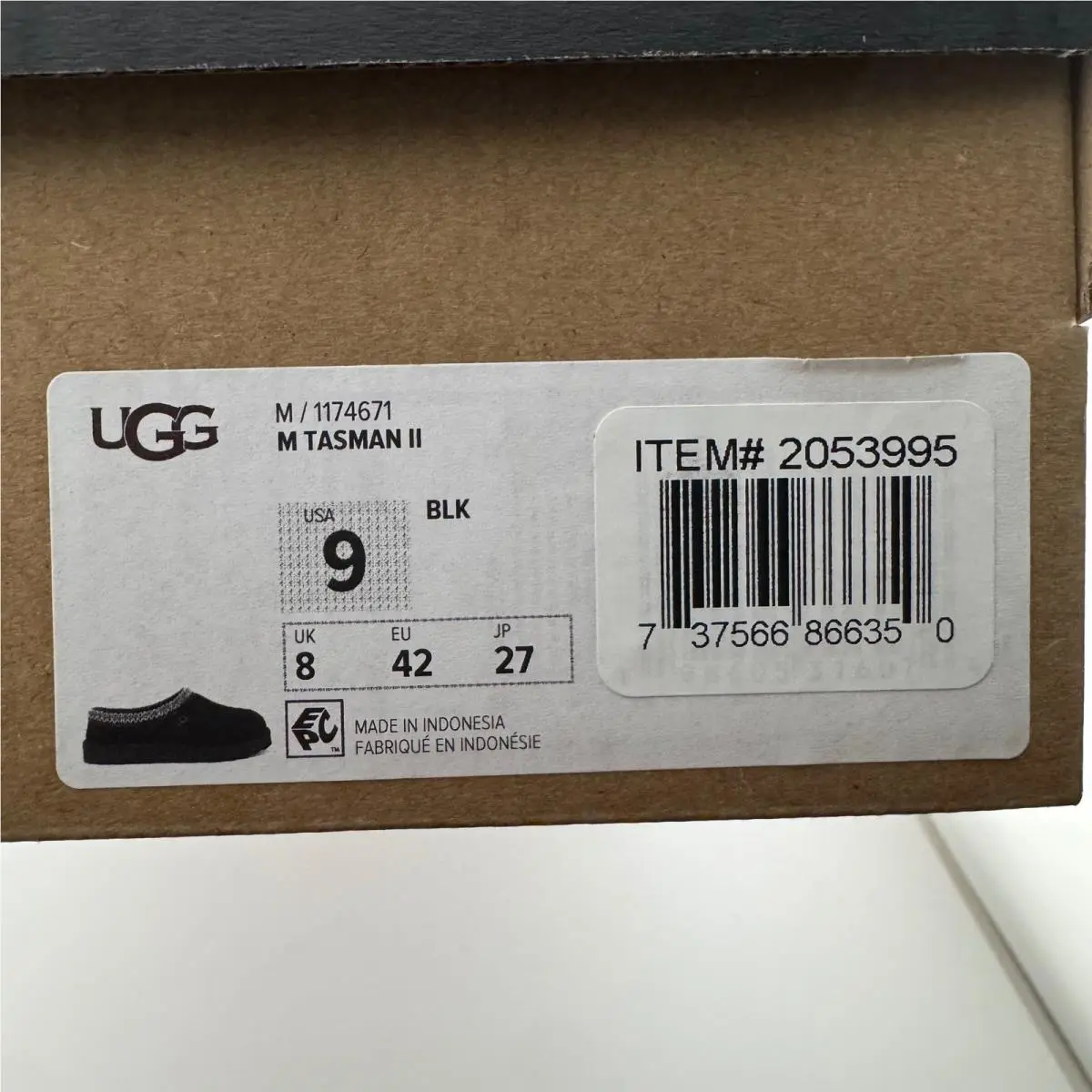 UGG shoes - UGG Tasman - Tasman - Black 7