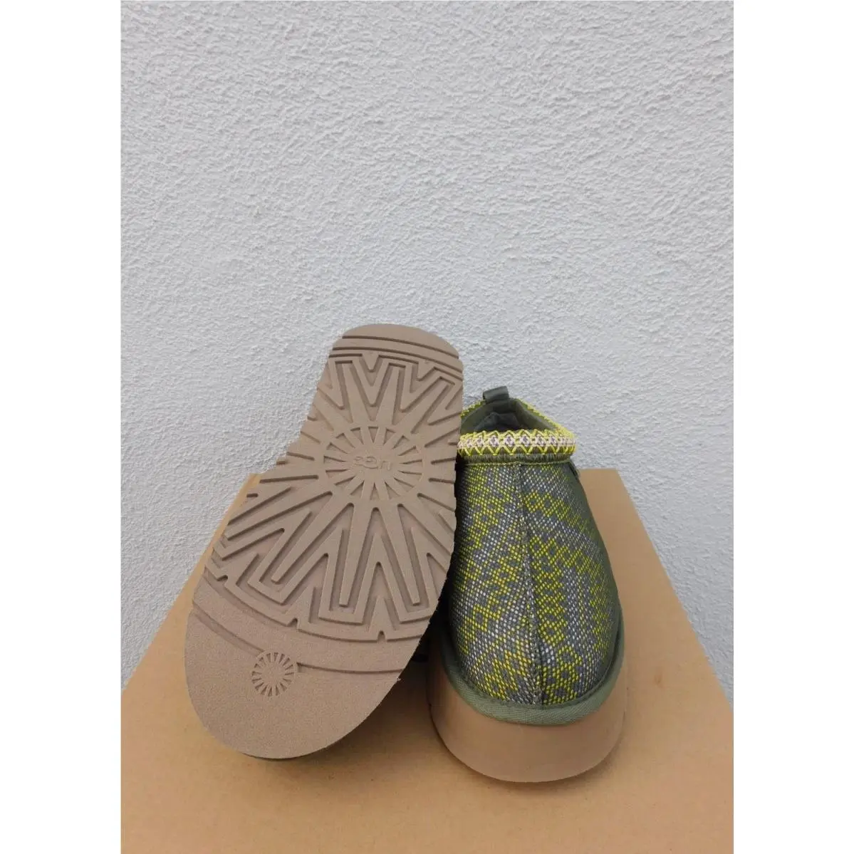 UGG shoes - UGG Tazz Maxi Tasman Slipper - Green (UPC: 196565270092) 2