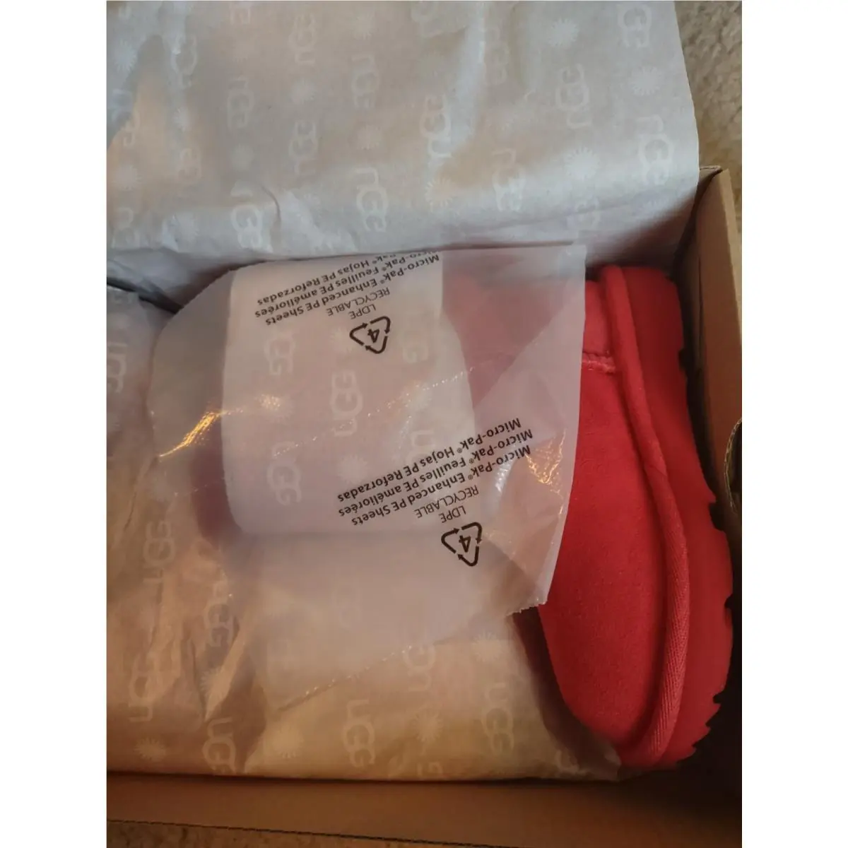 UGG shoes - UGG Australia Bailey Bow II - Red Ribbon 9