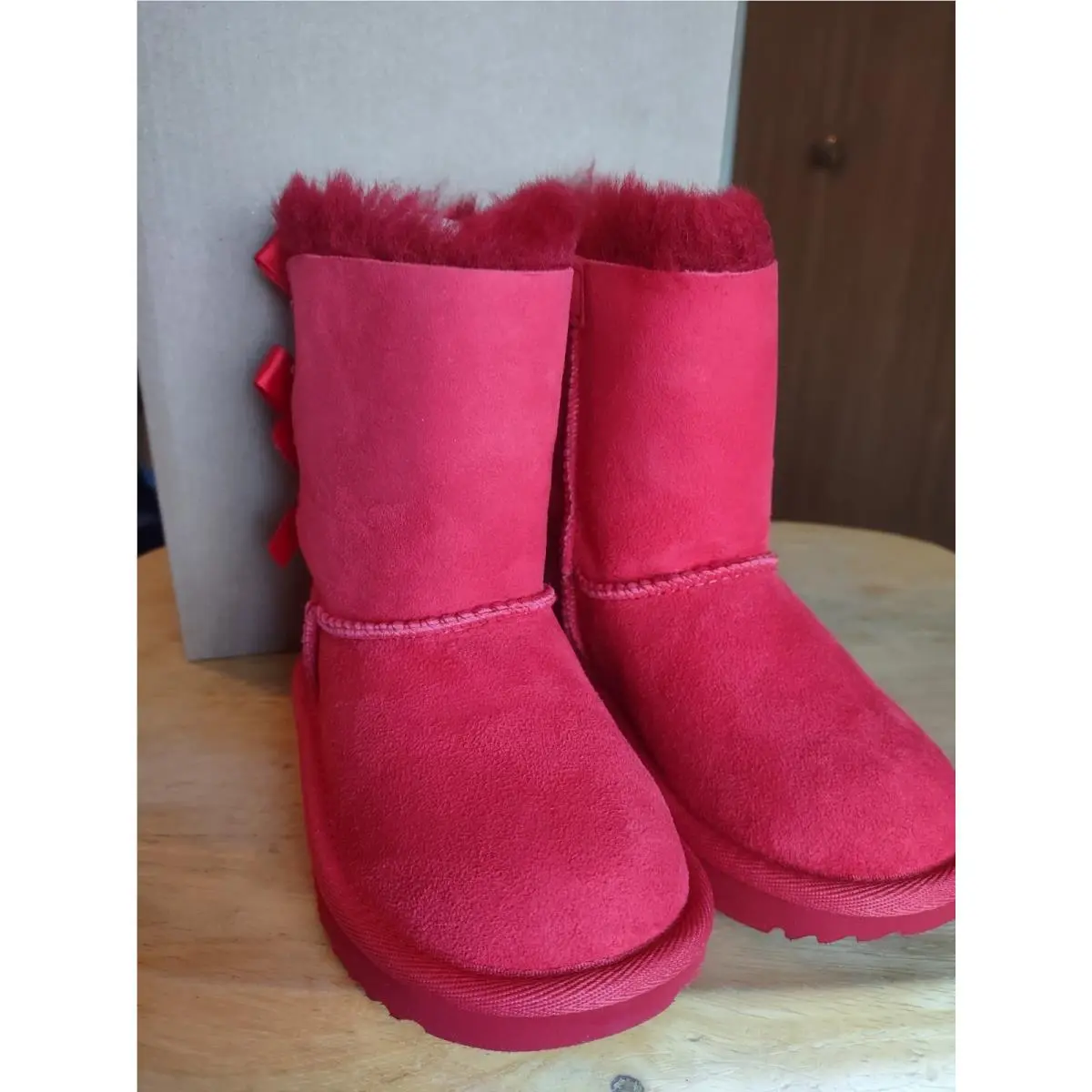 UGG shoes - UGG Australia Bailey Bow II - Red Ribbon 2