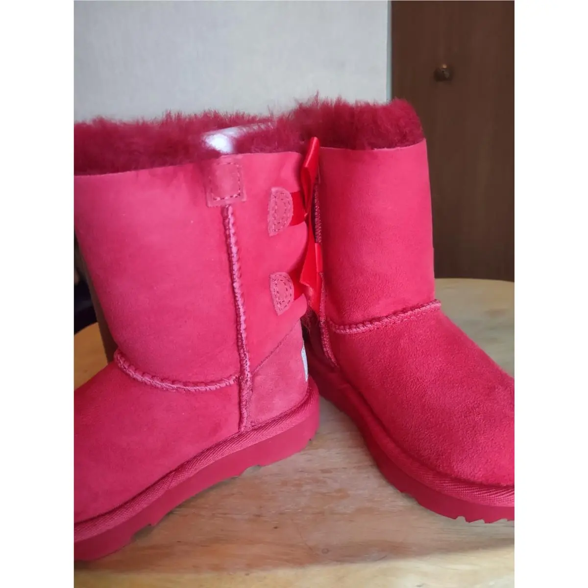 UGG shoes - UGG Australia Bailey Bow II - Red Ribbon 3