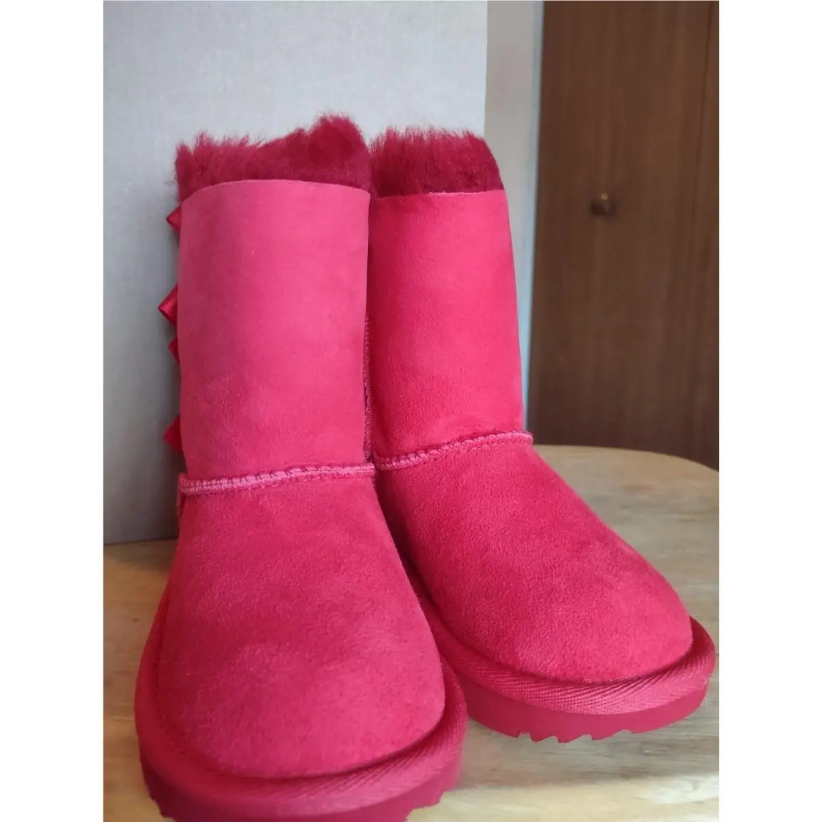 UGG shoes - UGG Australia Bailey Bow II - Red Ribbon 6