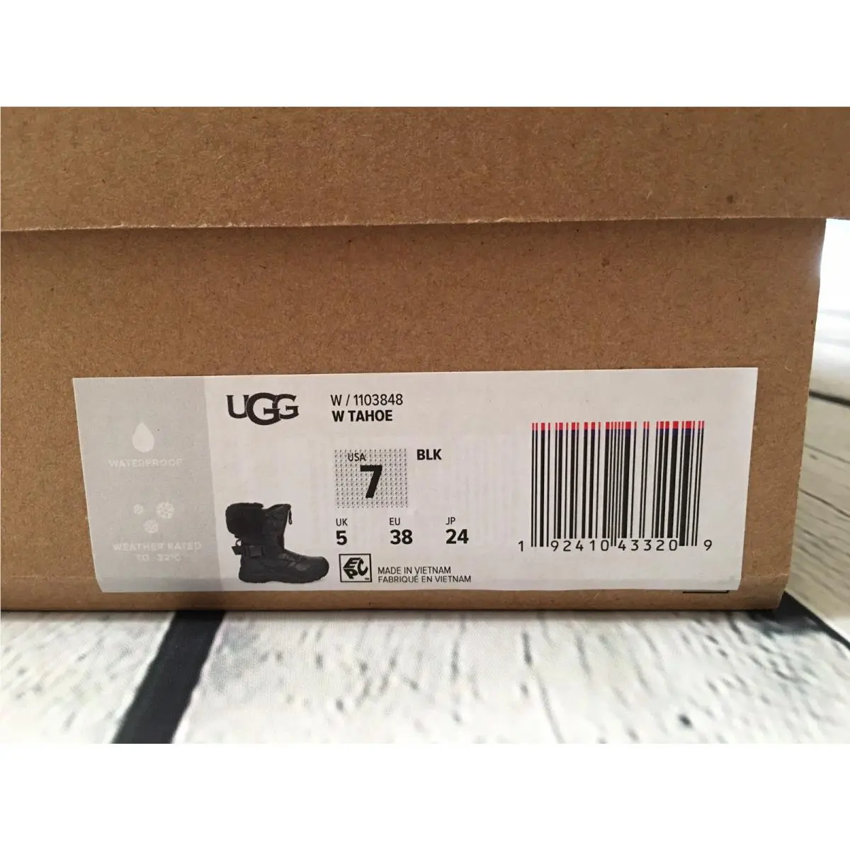 UGG shoes - Tahoe - Tahoe - Black (UPC: 192410433209) 9