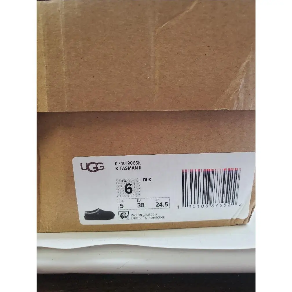 UGG shoes - UGG Kid`s Tasman II - Tasman - Black (UPC: 190108875522) 3