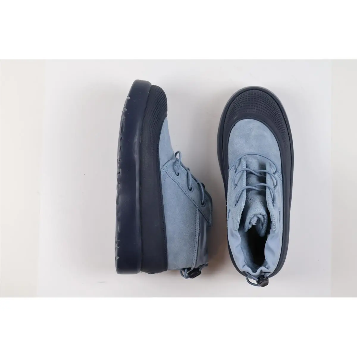 Ugg Tasman Weather Hybrid Boots Deep Ocean Whale Blue 4 M Leather 150