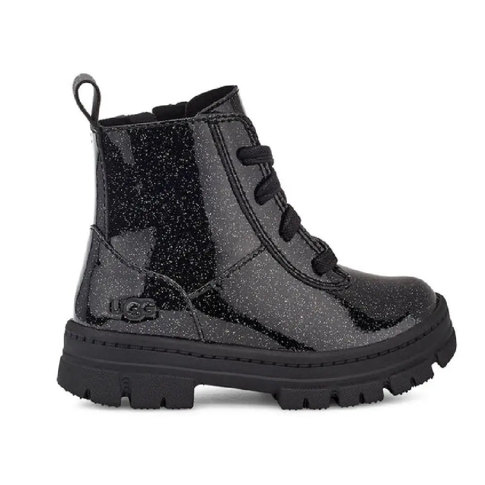 Toddler`s Ugg Ashton Lace Up Glitter Black 1151571T-GTBC - 7