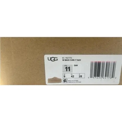 UGG shoes - UGG Tazz Maxi Curly - Tazz Maxi Curly - Sand (UPC: 197634641782) 4
