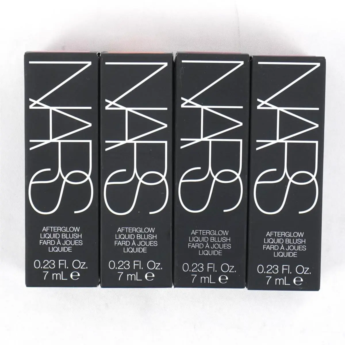Nars Afterglow Lightweight Liquid Blush In Orgasm Rush - 0.23 Fl Oz Lot of 4