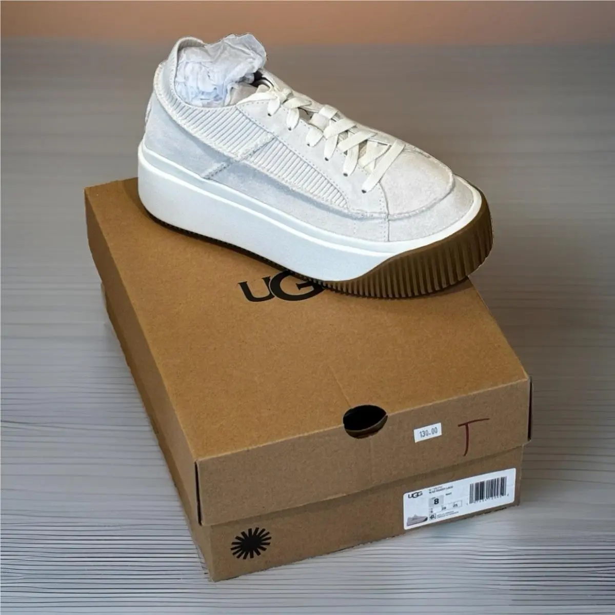 UGG shoes - UGG Ez-Duzzit Essential Lace Up - White (UPC: 197634129952) 0