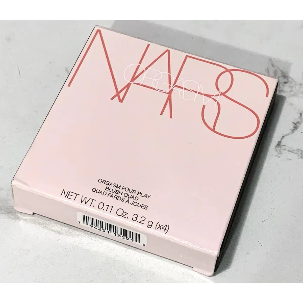 Nars Orgasm Four Play Blush Quad - Limited Edition Orgasm X Rush Swinger