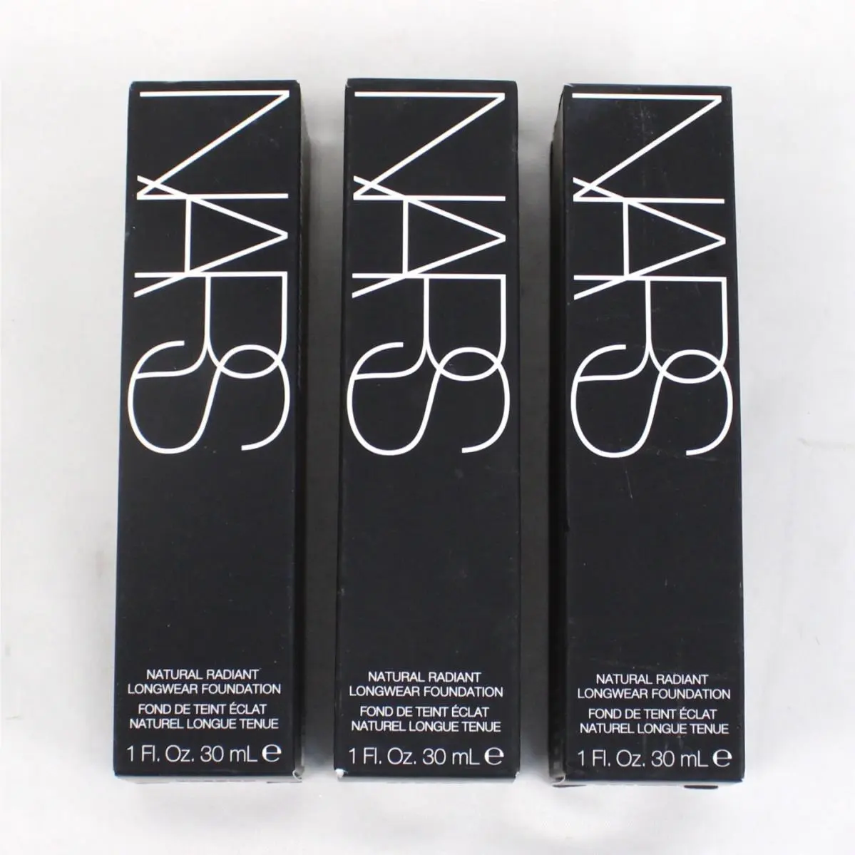 Nars Natural Radiant Longwear Foundations In Medium-deep 2.3 2.6 Lot of 3