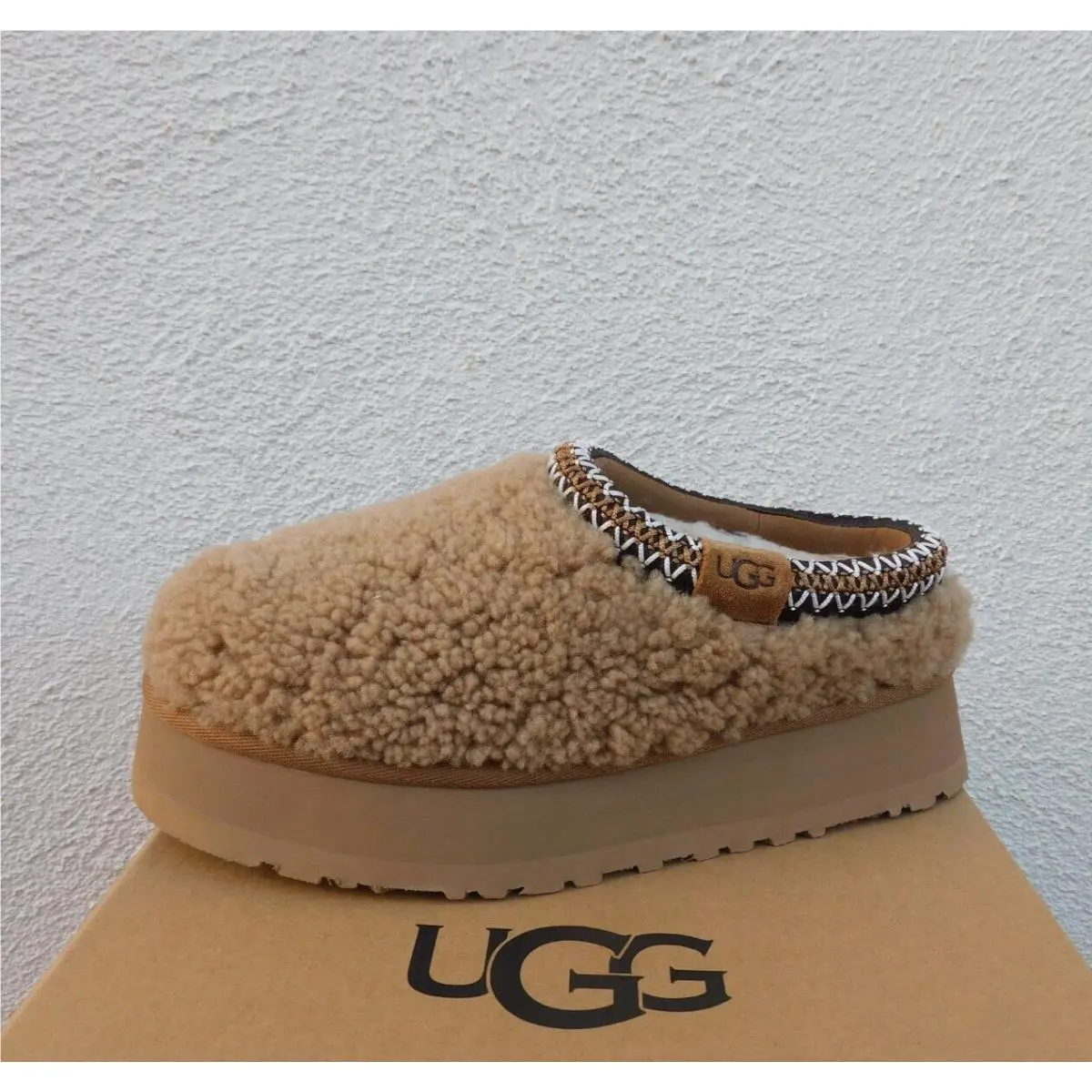 UGG shoes - UGG Tazz Maxi Curly - Tazz Maxi Curly - Chestnut (UPC: 197634641676) 1
