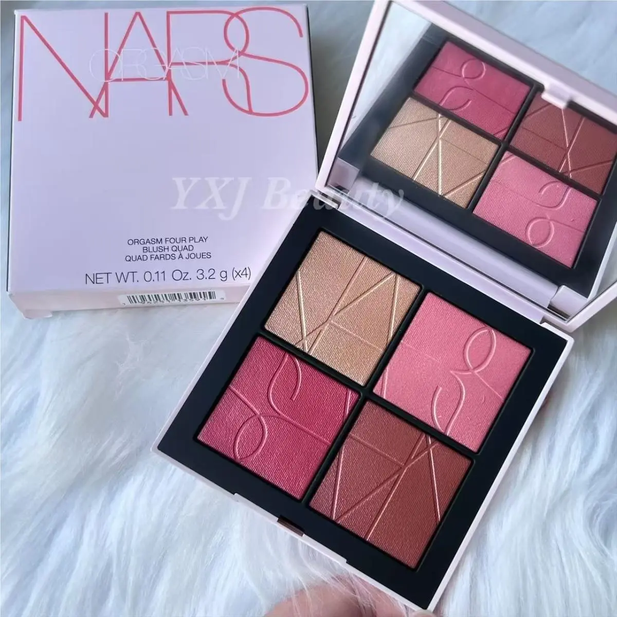 Nars Orgasm Four Play Blush Quad Full Size Limited Edition