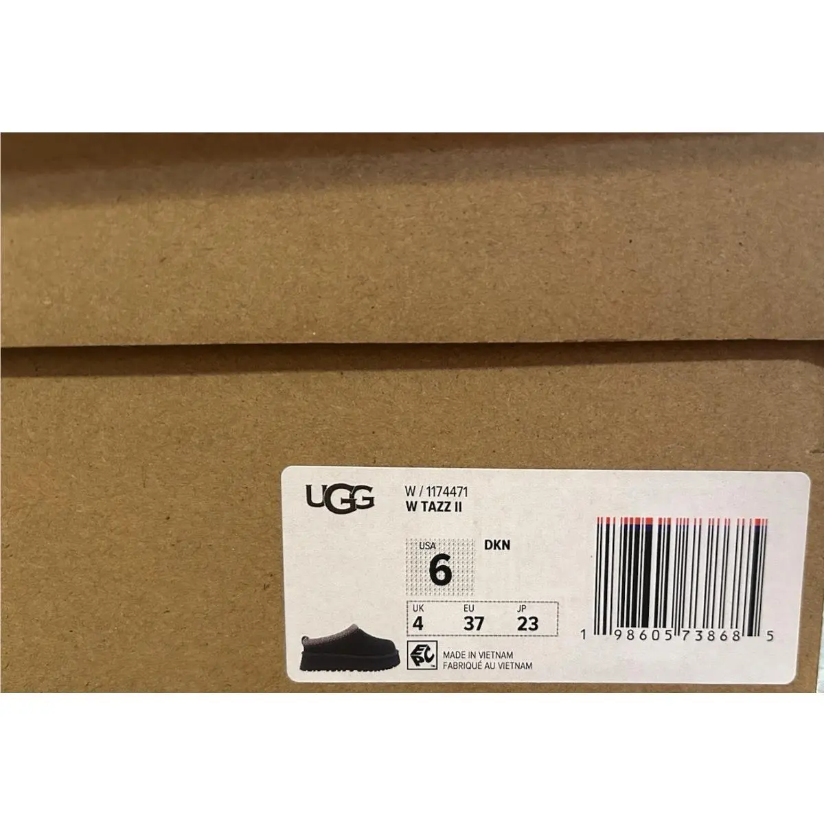 UGG shoes - UGG Tazz - Tazz - Blue (UPC: 198605738685) 5