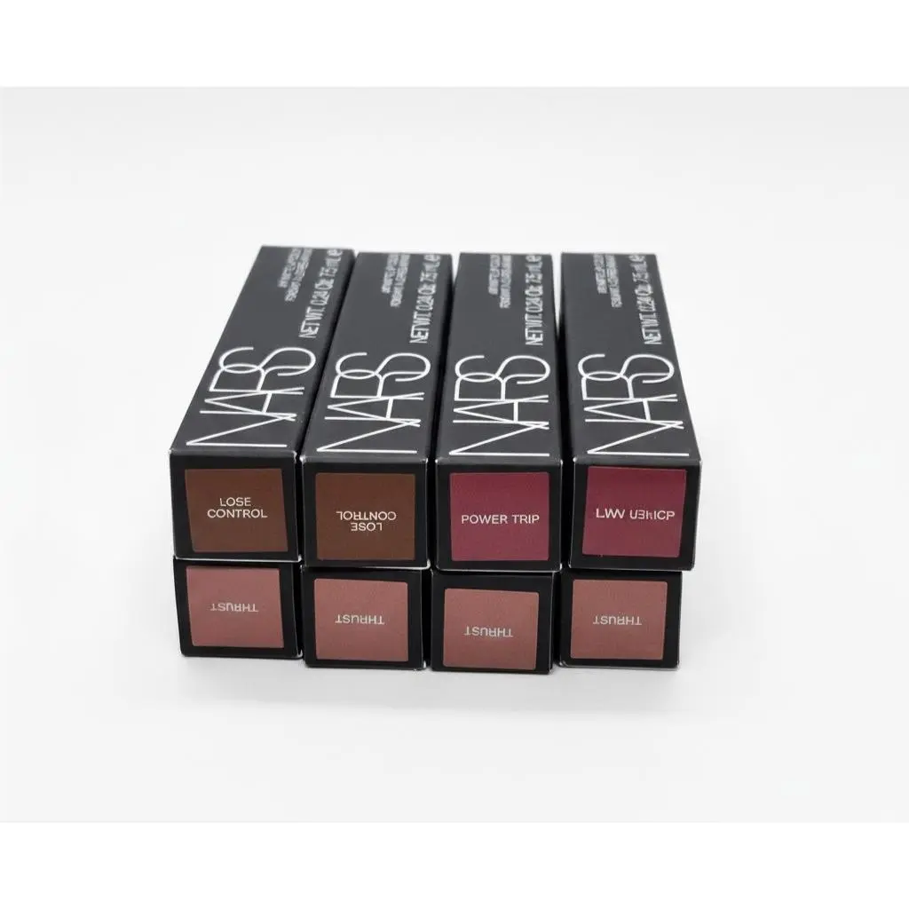 8x Nars Air Matte Lip Color Liquid Lipstick - - Thrust Power Trip Lose Con