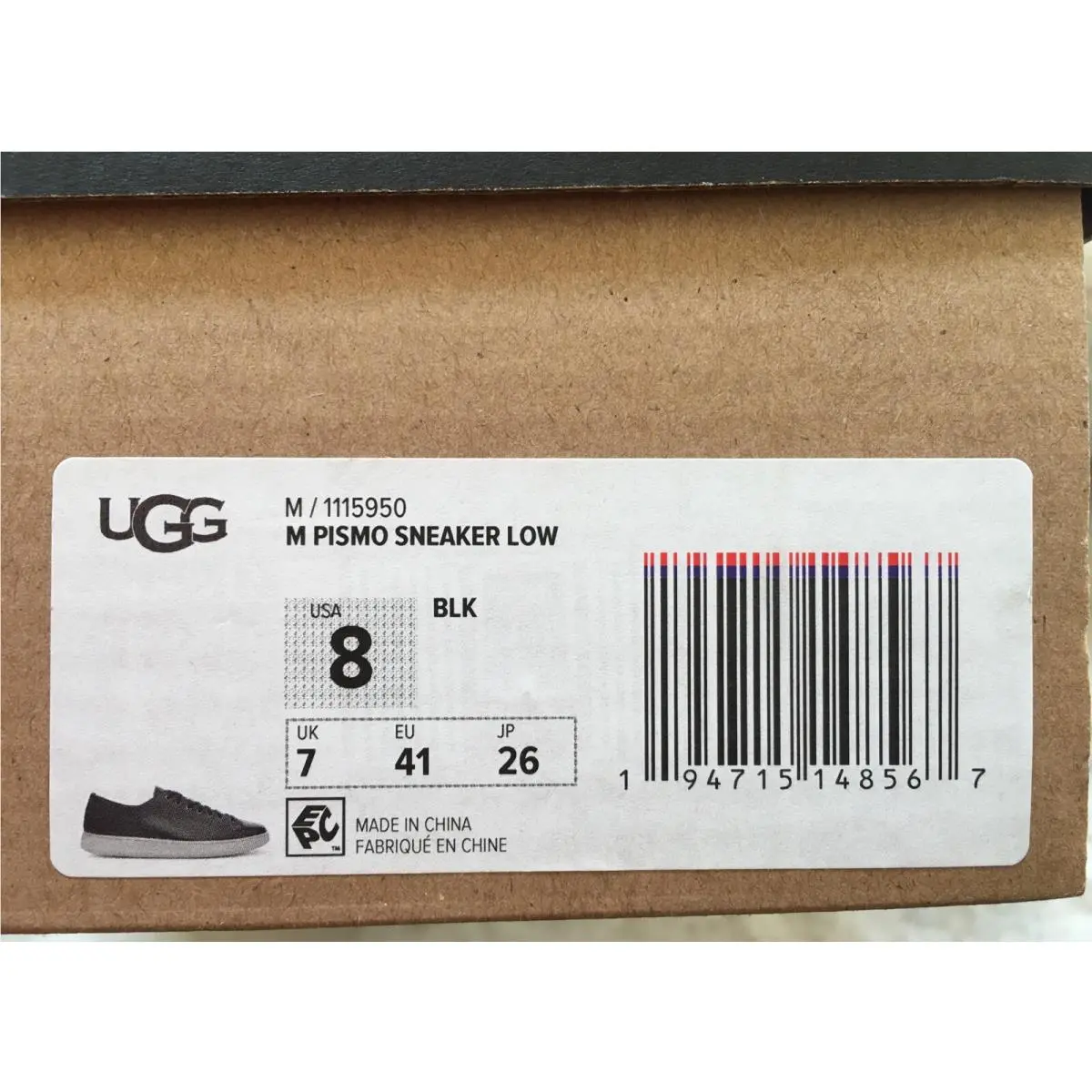 UGG shoes - Pismo Sneaker Low - Pismo Sneaker Low - Black 5