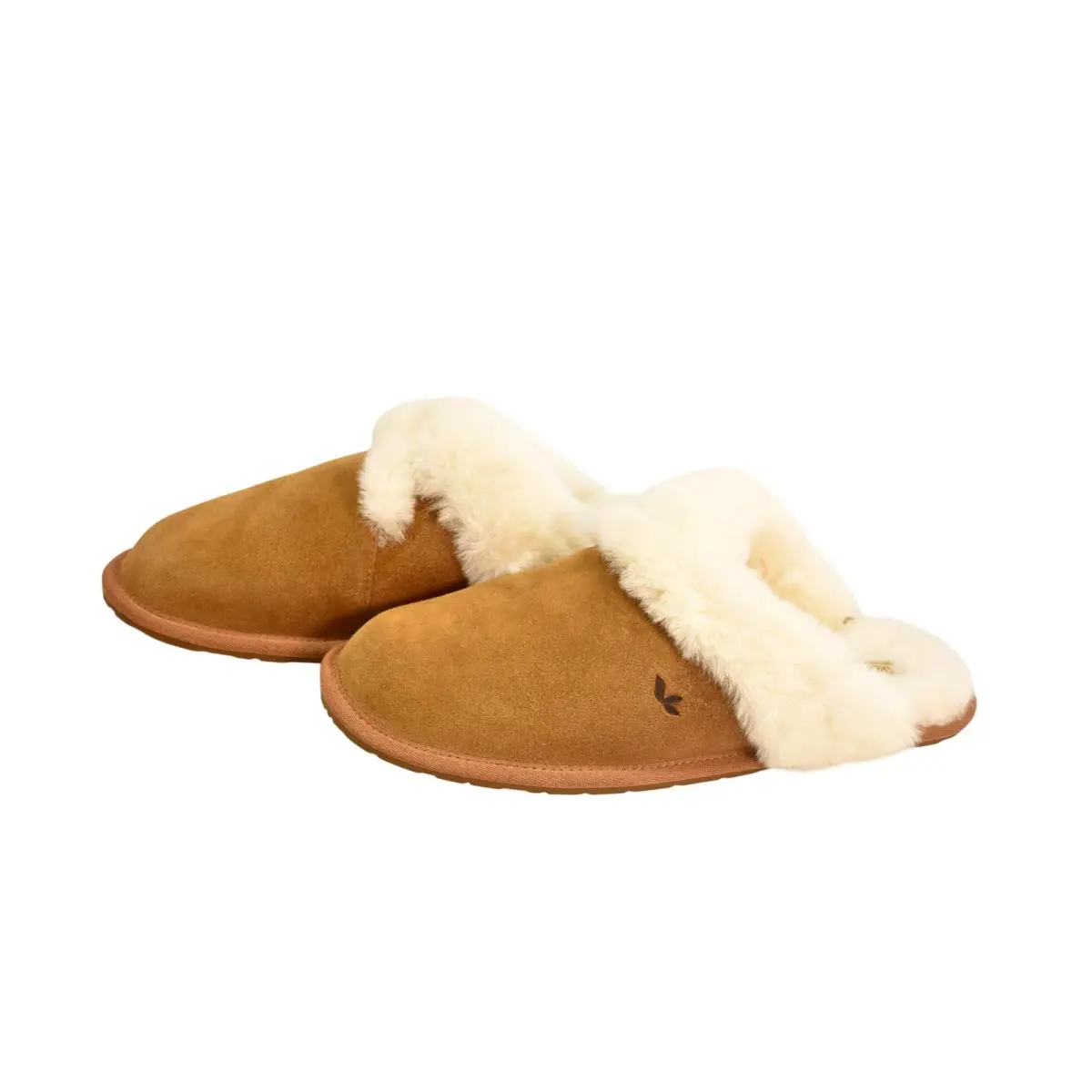 Koolaburra By Ugg Milo Shoes Womens Size 10 Brown Suede Fur Slippers Cozy
