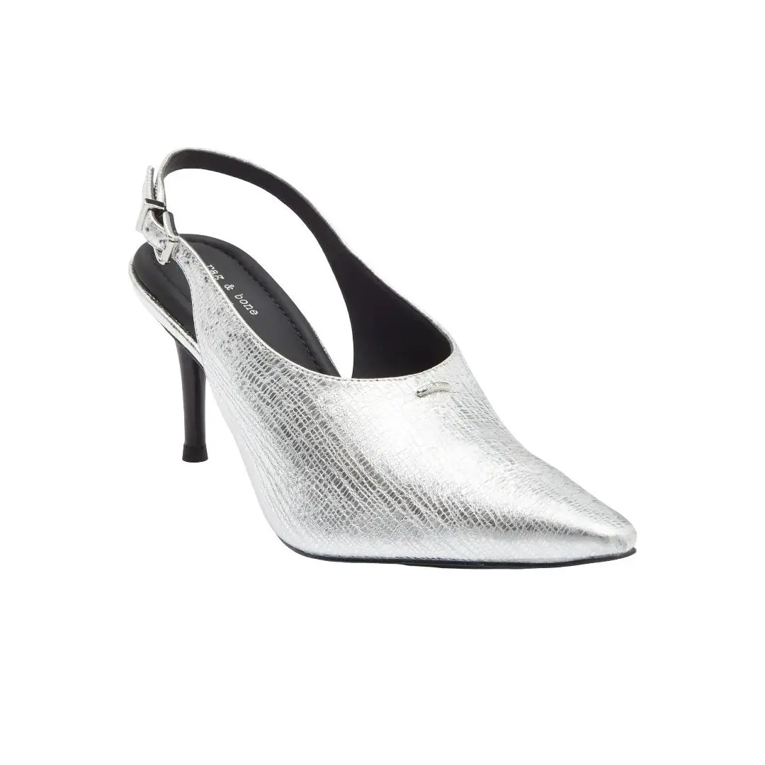 Rag Bone Mercer Pointed Toe Slingback Pump Shoes Msrp: