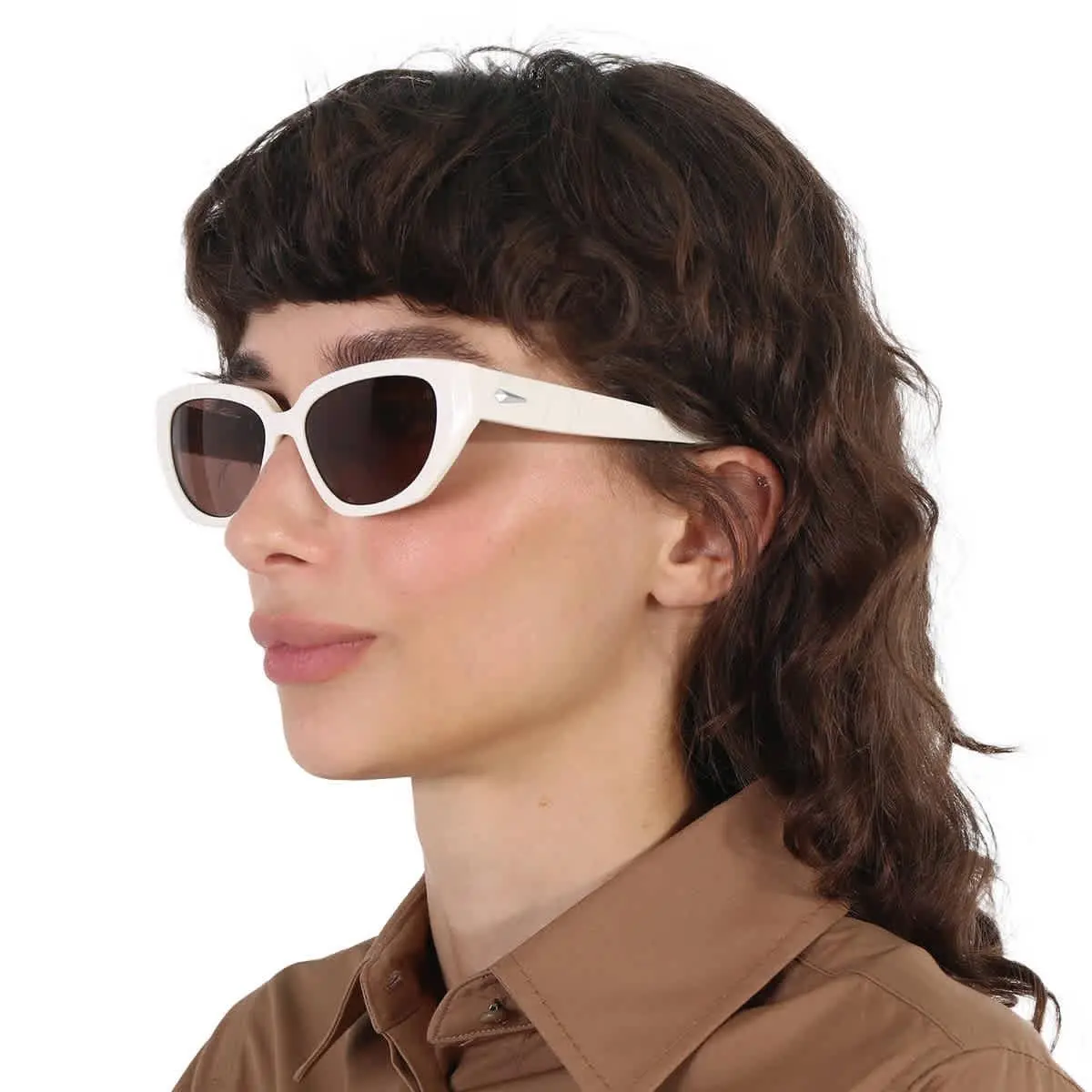 Rag and Bone Brown Cat Eye Ladies Sunglasses RNB1055/S 0VK6/70 54 RNB1055/S