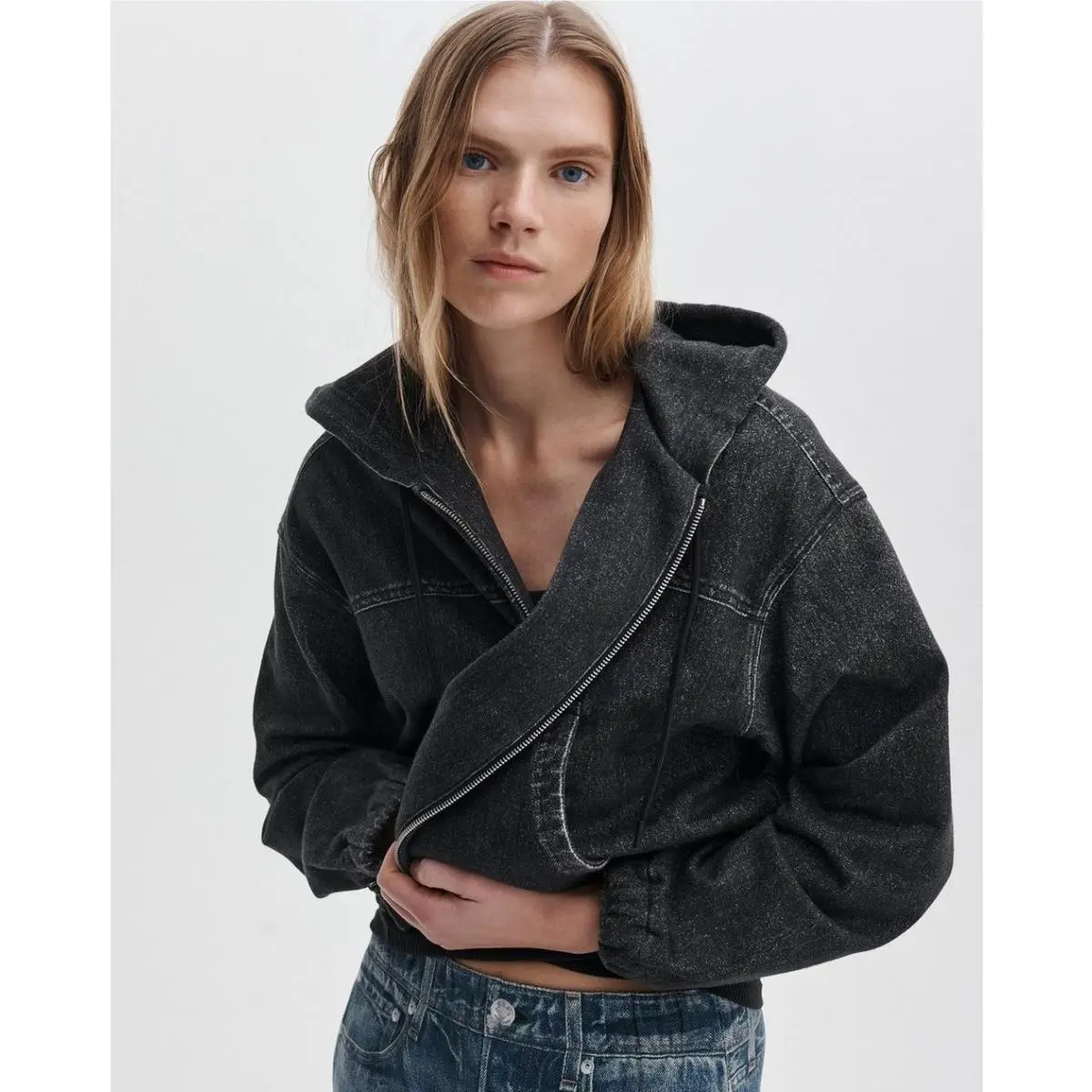 Rag Bone Miramar Davina Hoodie SZ M