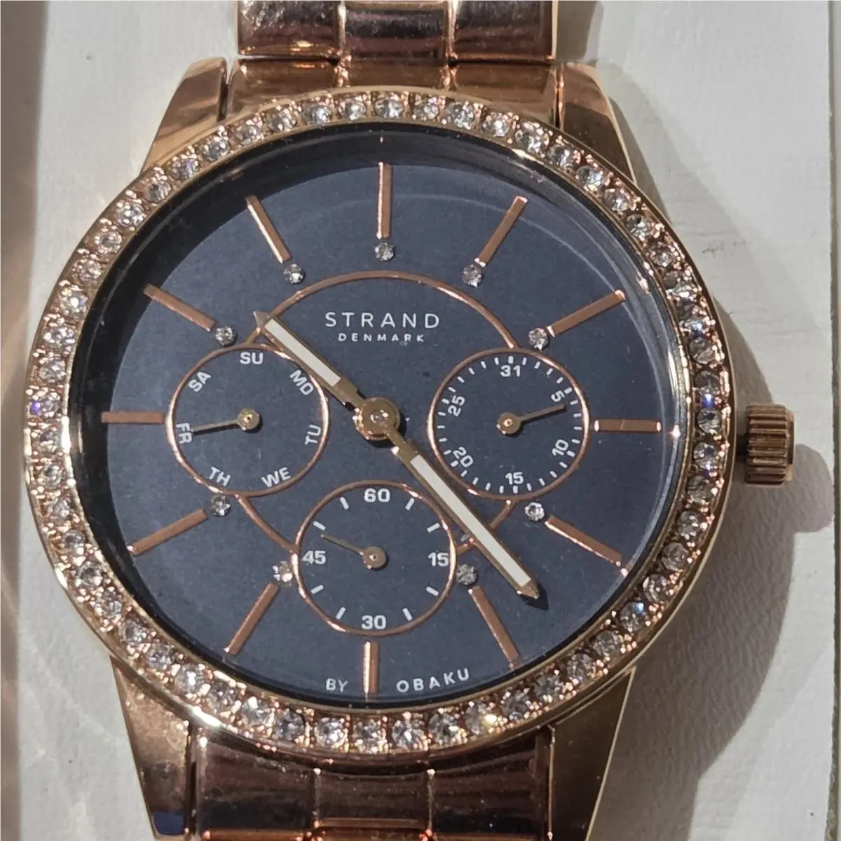 Strand Denmark Ladies Watch 38mm S707LMVLSV by Obaku