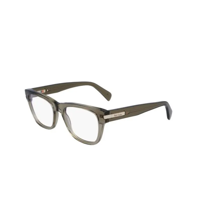 Paul Smith Men`s Howitt 53 mm Transparent Khaki Eyeglasses PS23602-317-53