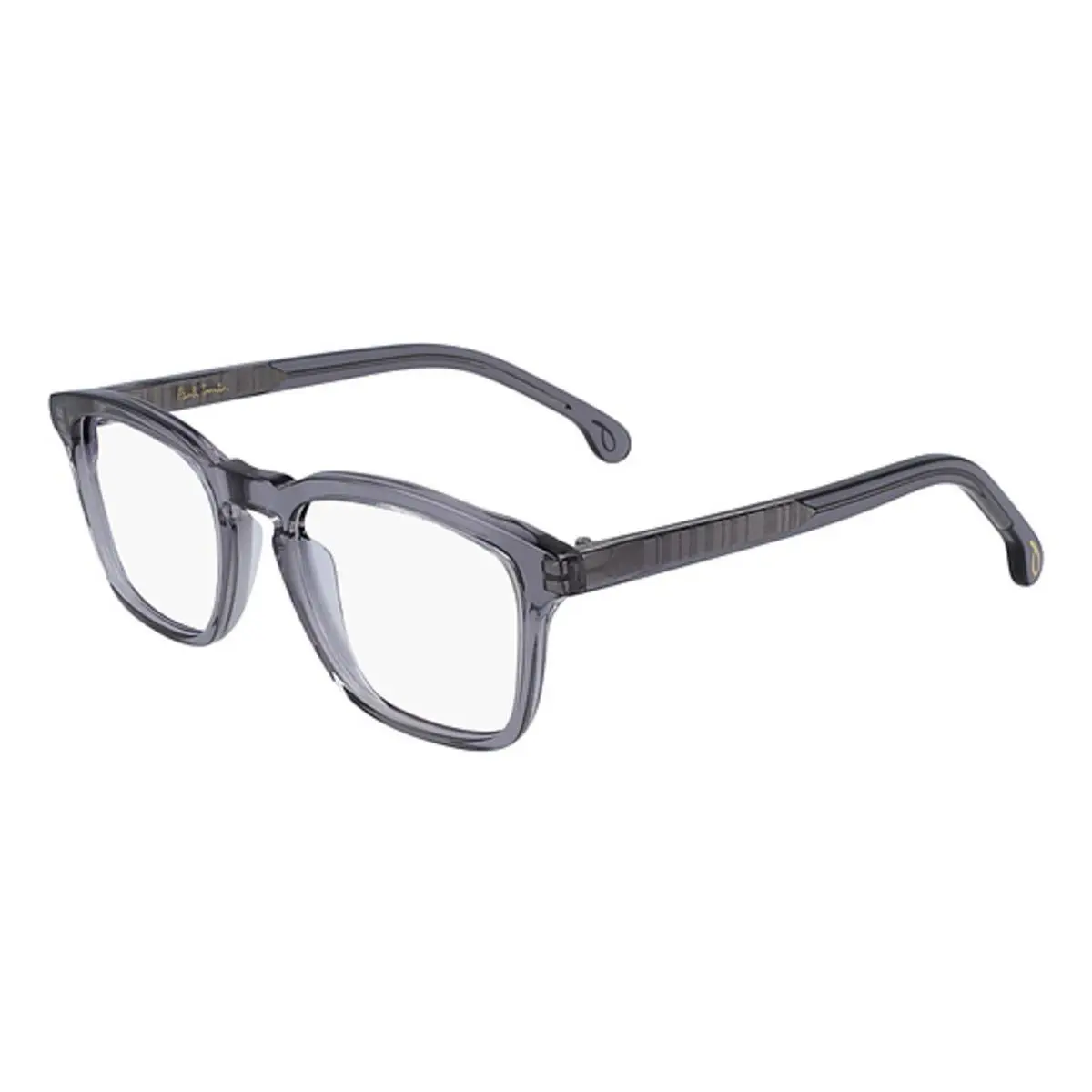 Paul Smith Men`s Anderson 51 mm Transparent Slate Eyeglasses PSOP005V1-003-51
