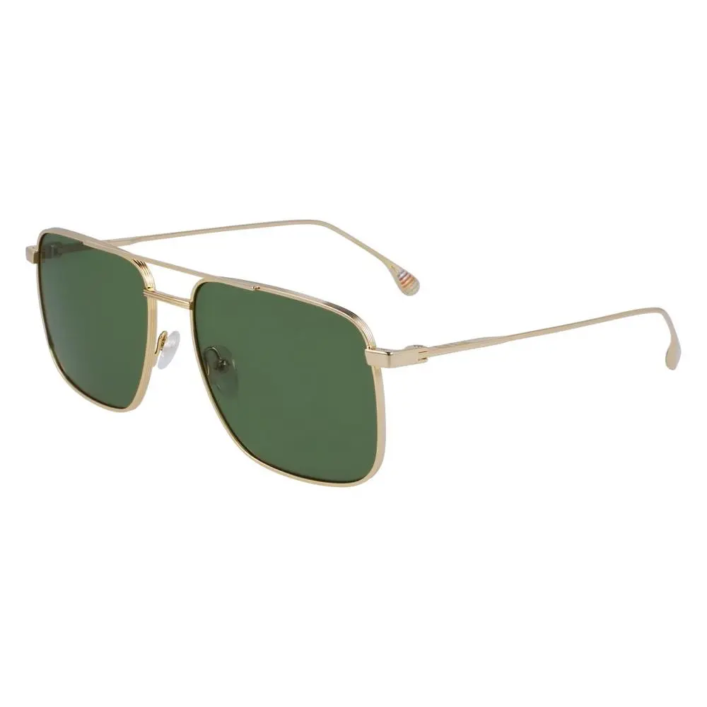 Paul Smith Men`s Halsey 58 mm Gold Sunglasses PS23100S-715-58