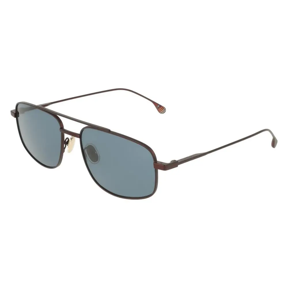 Paul Smith Men`s Purley 59 mm Semi Matte Burgundy Sunglasses PS26100S-770-59