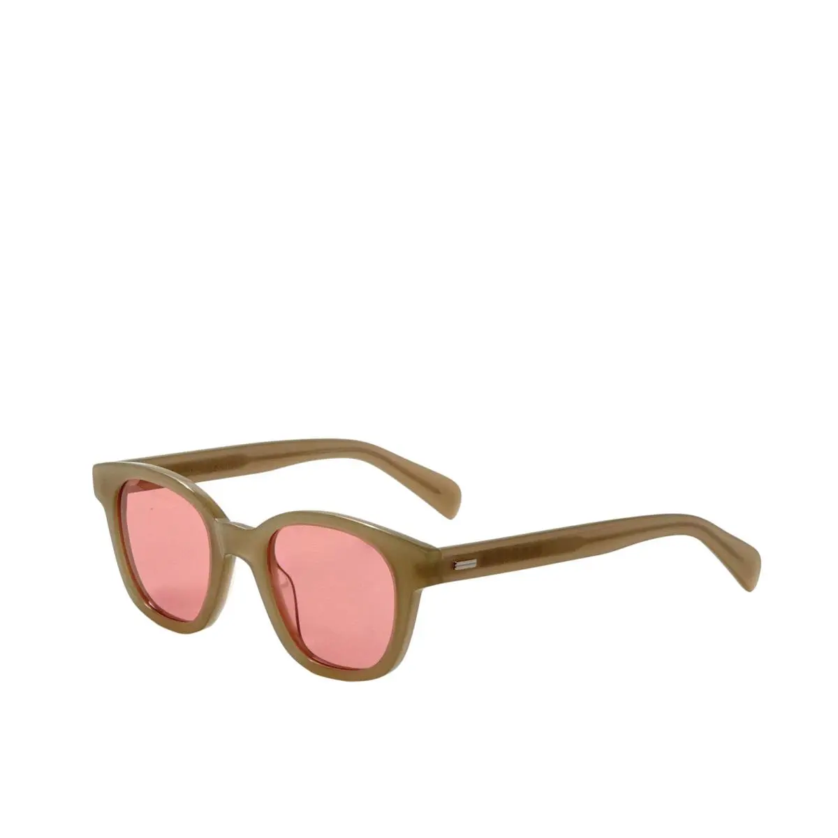 Paul Smith Unisex Glover 49mm Opal Light Brown Sunglasses PSSN08949-005-49