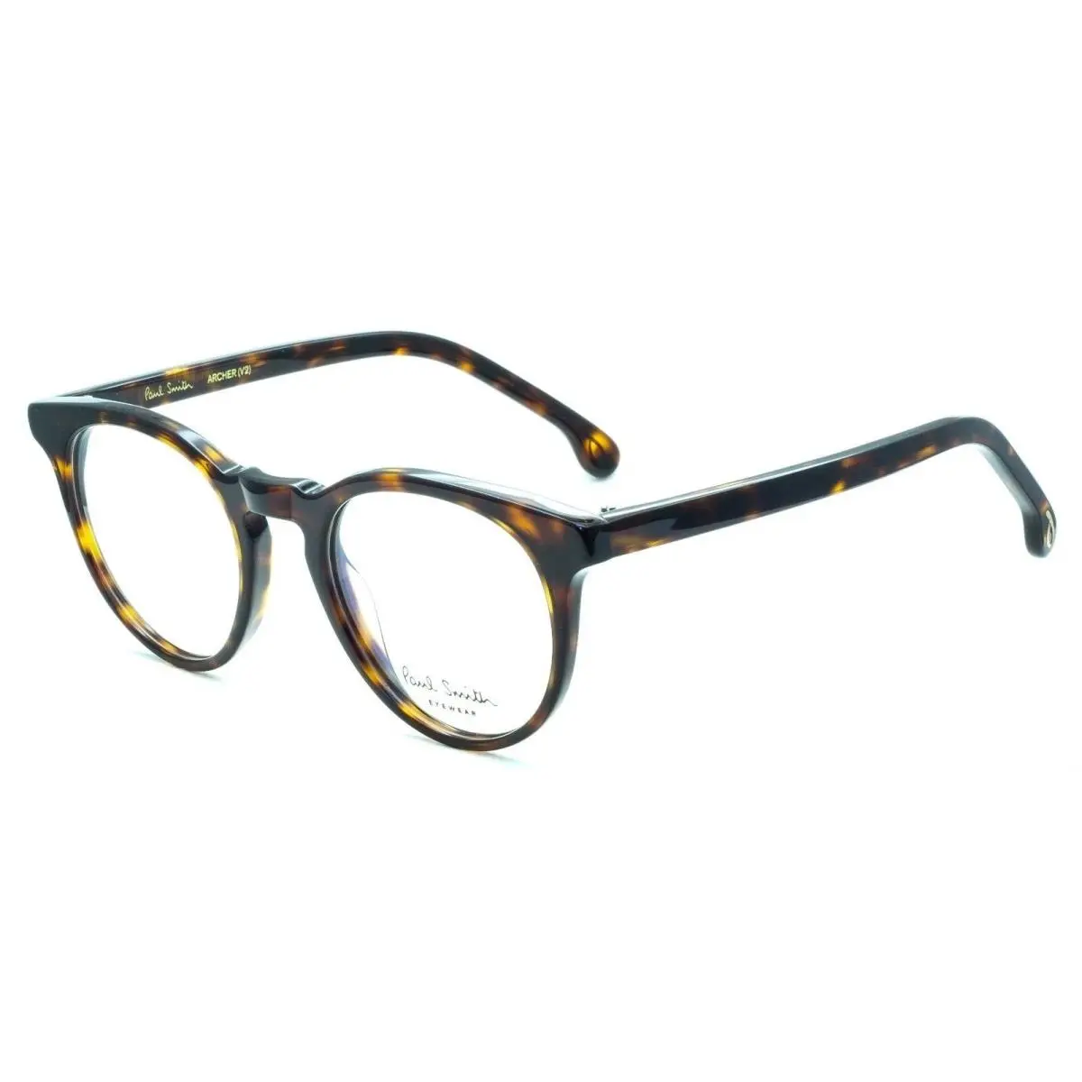 Paul Smith Men`s Archer 48 mm Gloss Tortoise Brown Eyeglasses PSOP013V2-002-48