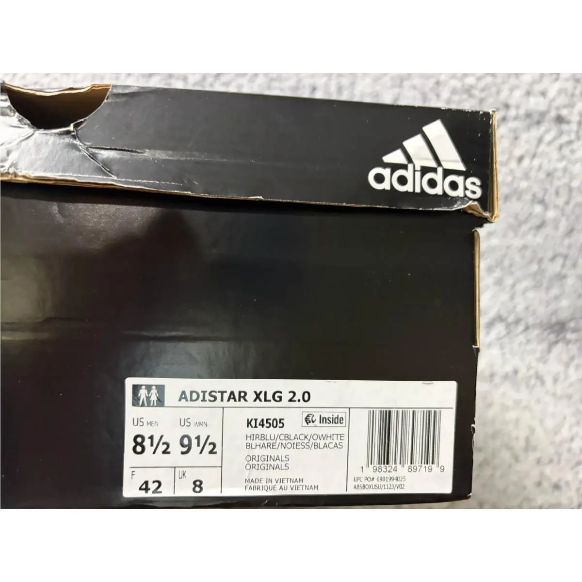 Adidas shoes - adidas Adistar XLG 2.0 - Adistar XLG - KI4505 - Blue 4