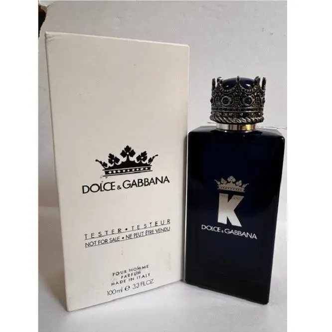 K by Dolce Gabbana 3.3 Oz. 100ml Parfum Spray White Box with Cap Men