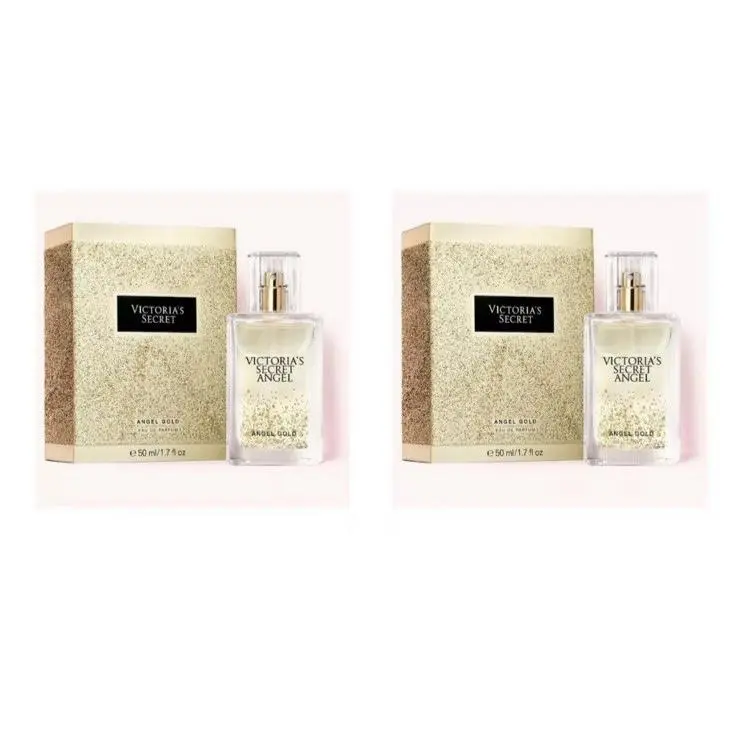 Victoria`s Secret Angel Gold Eau de Parfum 1.7 Fl.oz. Lot of 2