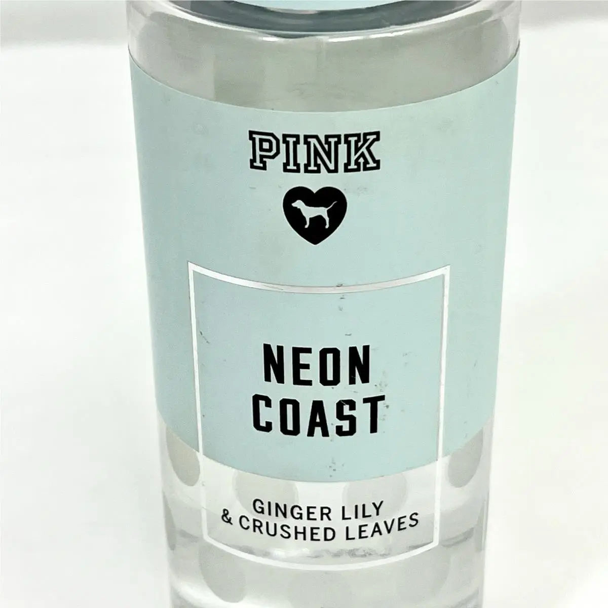 Victorias Secret Pink Neon Coast Body Mist 8.4 fl oz Ginger Lily Crushed Leaves