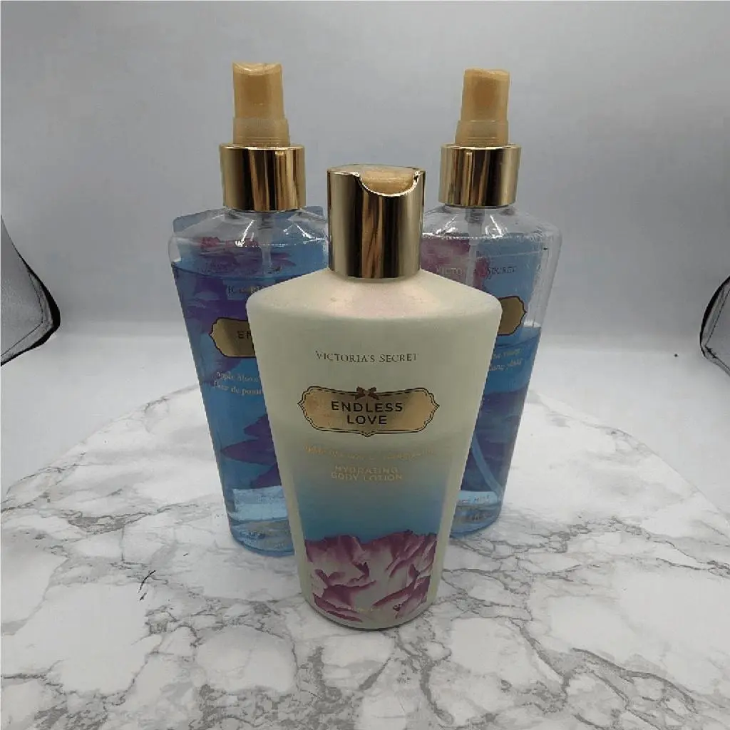 Victorias Secret Set of 3 Endless Love Fragrance Mist Body Lotion Y2K by Victoria's Secret