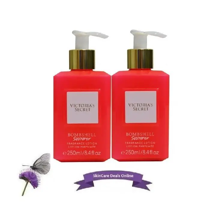 Victoria`s Secret Bombshell Summer Lotion 8.4 Fl Oz. - Lot 2 by Victoria's Secret